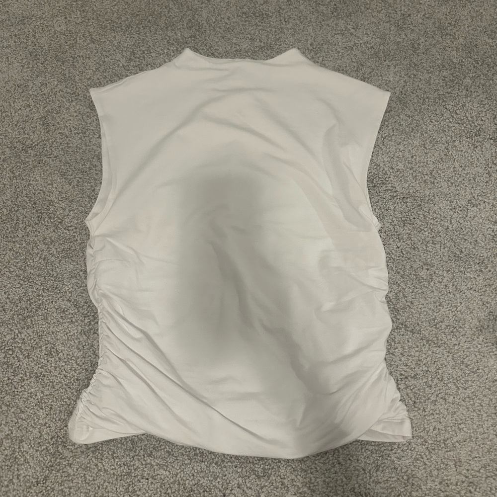 Abercrombie & Fitch White Tank Top